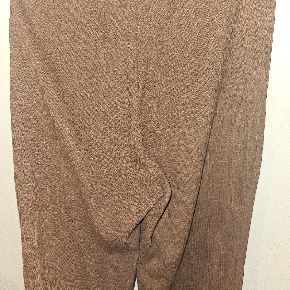 Pac Sun Womans Brown Flared Leg Leggings Size M - Picture 5 of 11